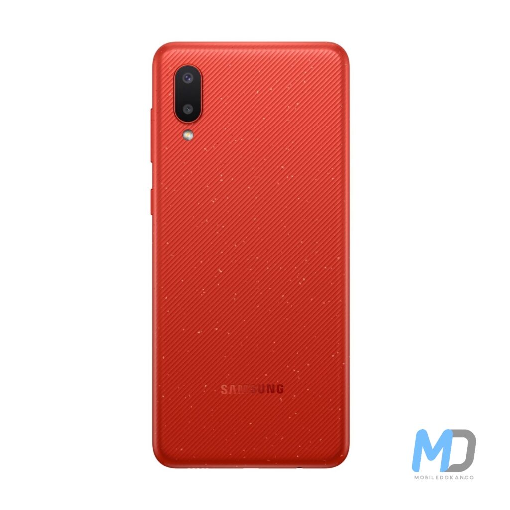 Samsung Galaxy A02 red