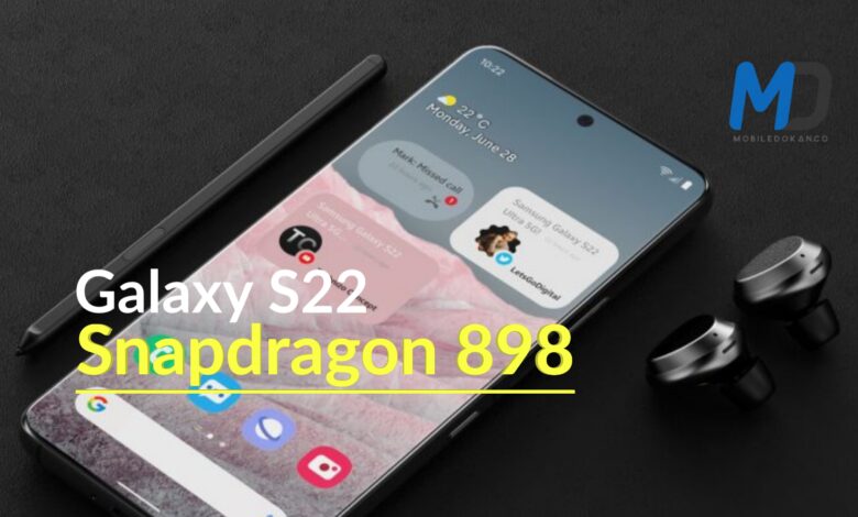 Samsung Galaxy S22 coming with Snapdragon 898 frontrunner