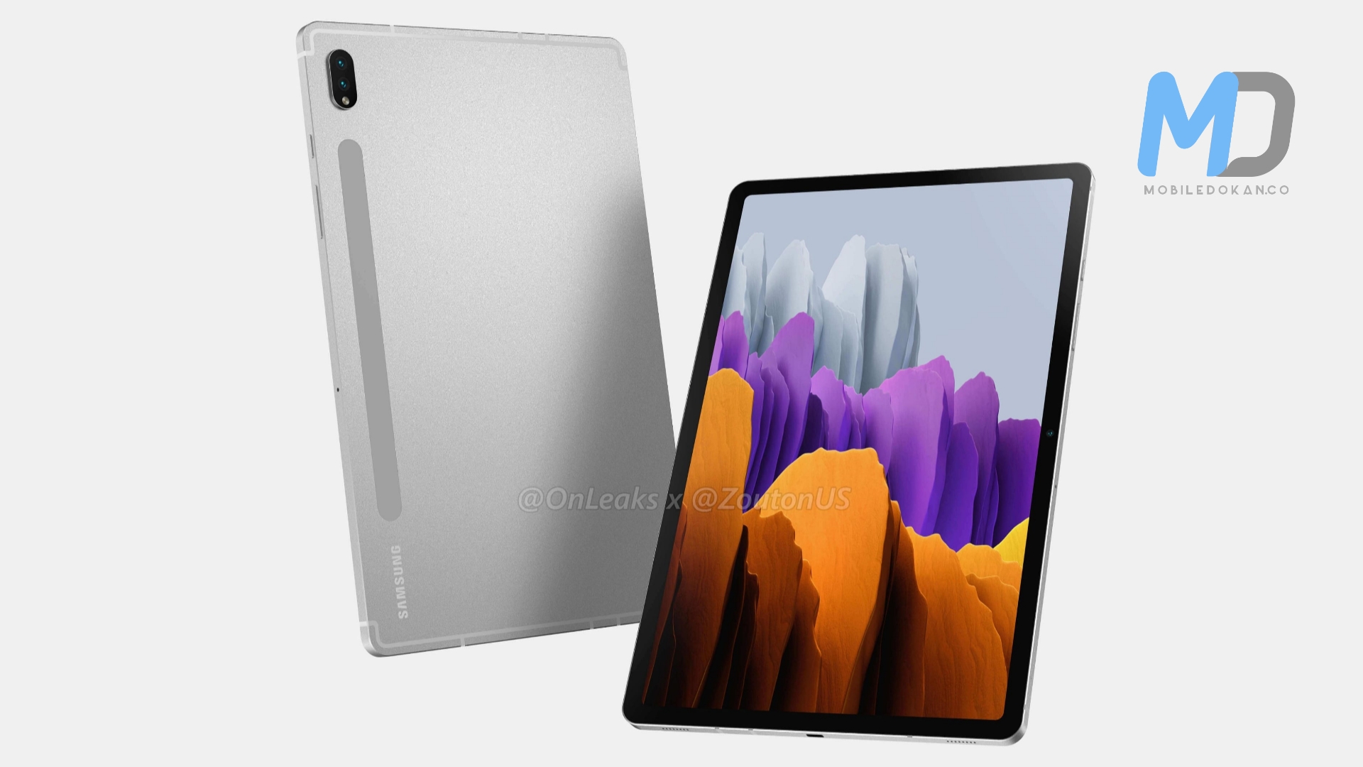 Samsung Galaxy Tab S8 Key Specs, design leaked via renders