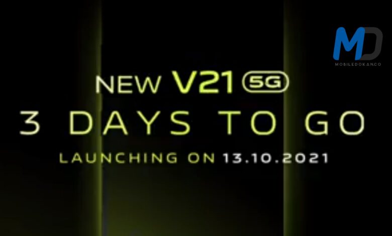 Vivo V21 5G Neon Spark leaked the design and speak about the launch date
