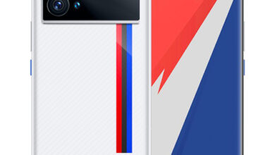 Vivo iQOO 9 Pro White BMW M branding