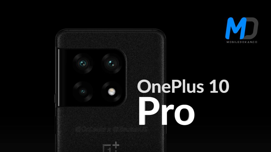 OnePlus 10 Pro leaked renders show a very unique camera bump
