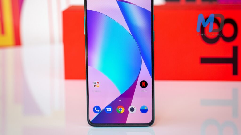 OnePlus 8T front interface