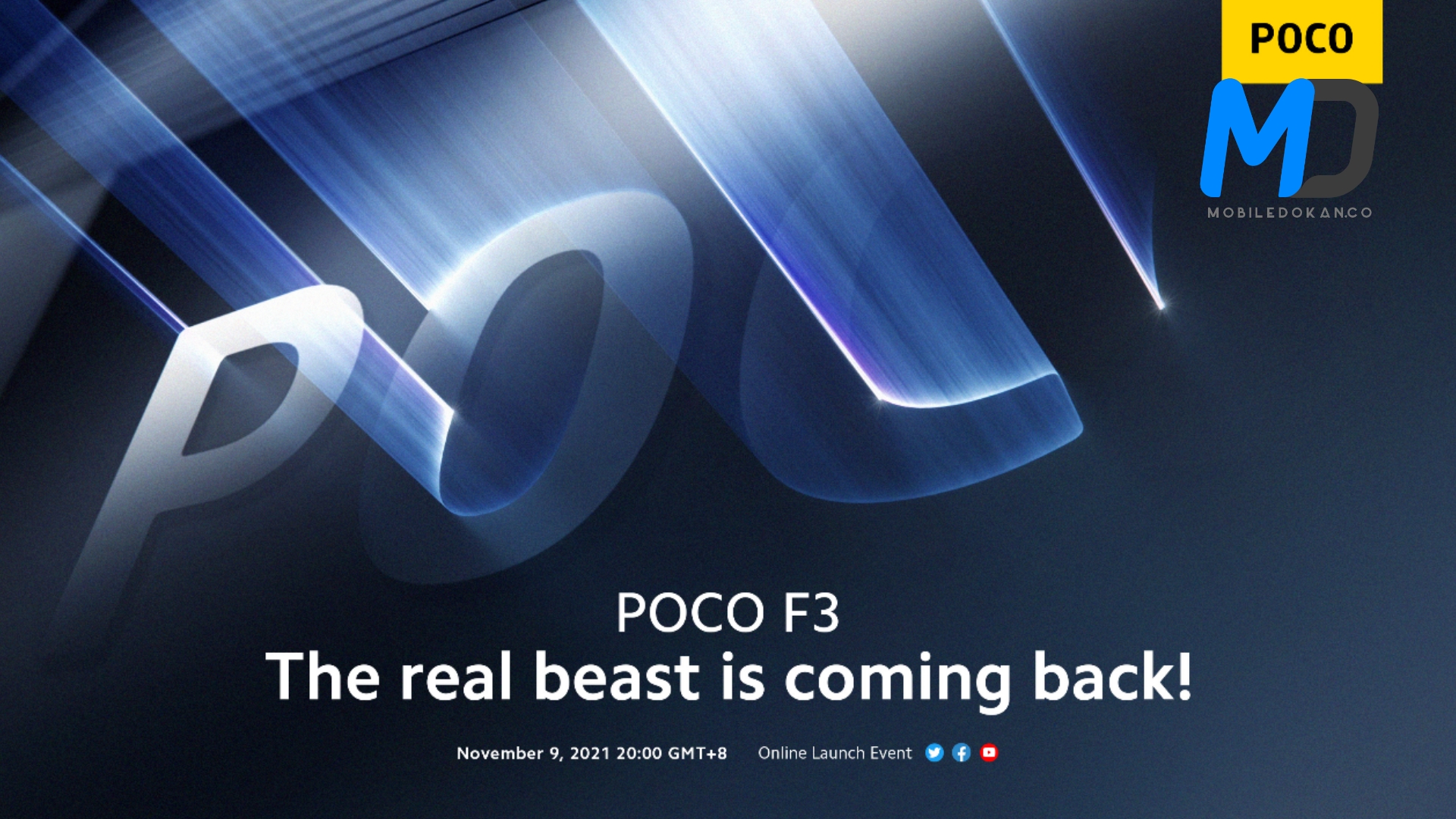 POCO F3’s new variant may launch with POCO M4 Pro 5G on November 9