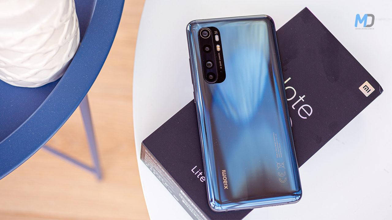 Xiaomi Mi Note 10 Lite is now receiving the update to MIUI 12.5 Enhanced edition