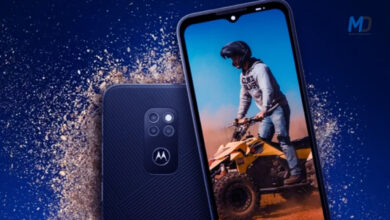 Motorola Defy rugged phone with 5,000mAh battery