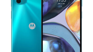 Motorola Moto G22 Blue