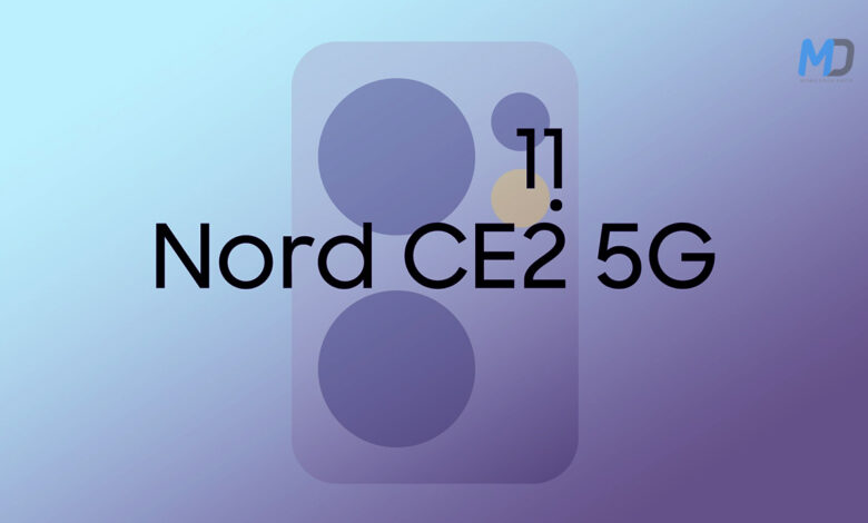 OnePlus Nord CE2 5G's launch date tipped