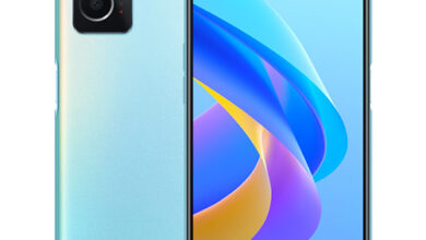 Oppo A76 Glowing Blue