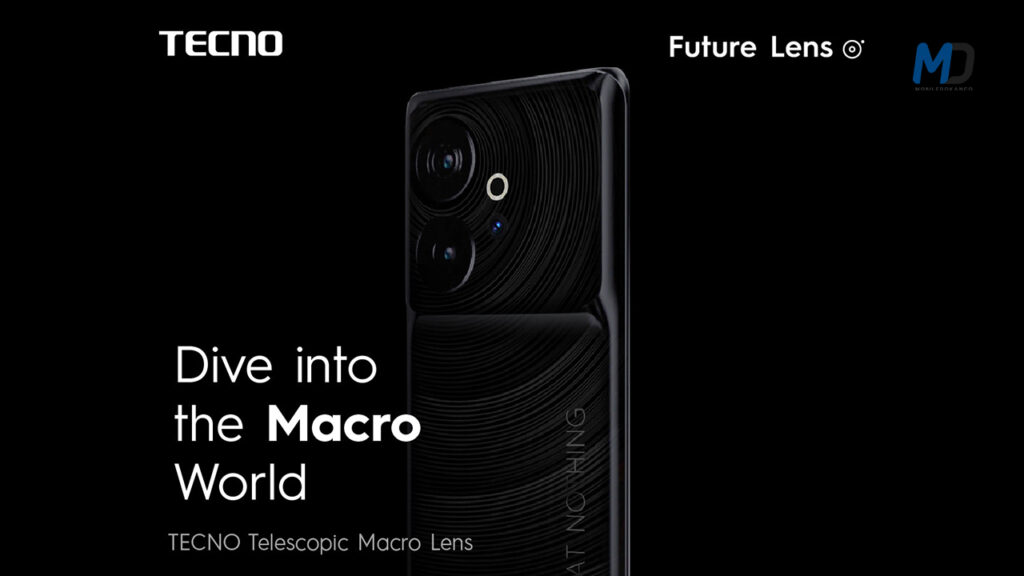 Tecno introduces the world's first telescopic macro lens for mobile