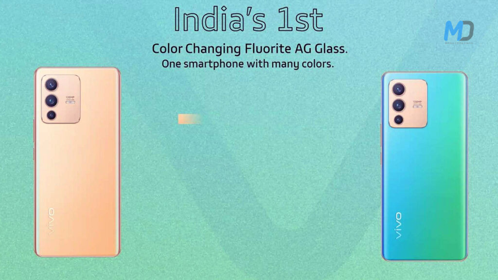 Vivo V23 and V23 Pro can change color,