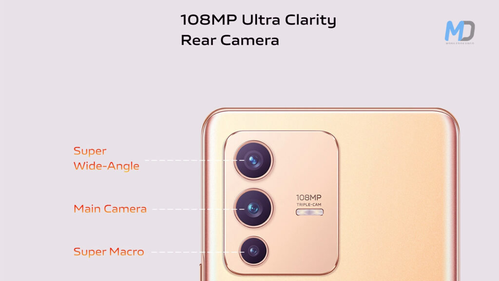 Vivo V23 series 108mp camera