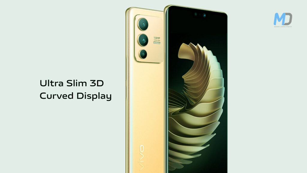 Vivo V23 series ultra slim 3d curved display