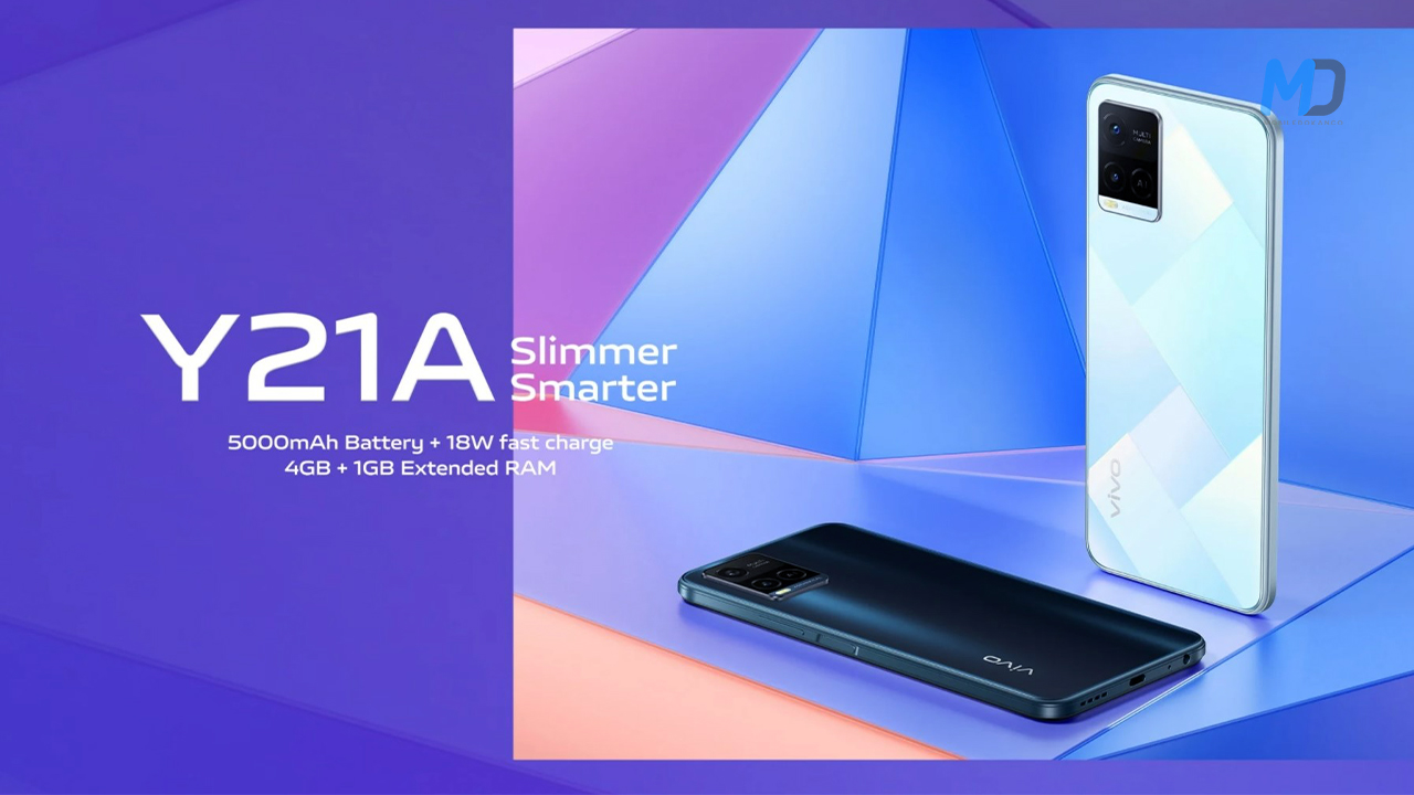 Vivo Y21A launched officially with Helio P22 SoC and 5,000 mAh b