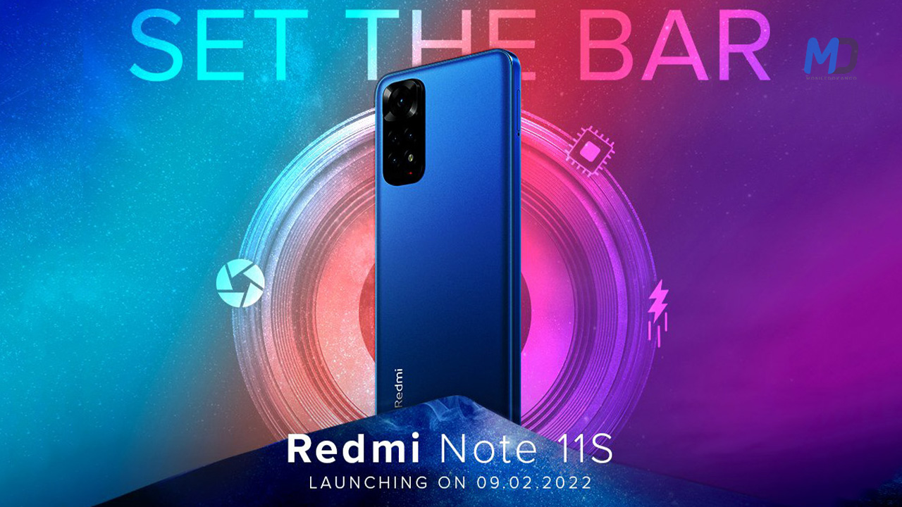 Xiaomi Redmi Note 11S coming on February 9