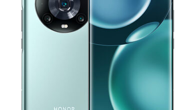 Honor Magic4 Pro Cyan
