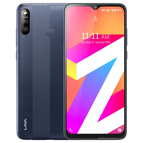 Lava Z3 Striped Blue