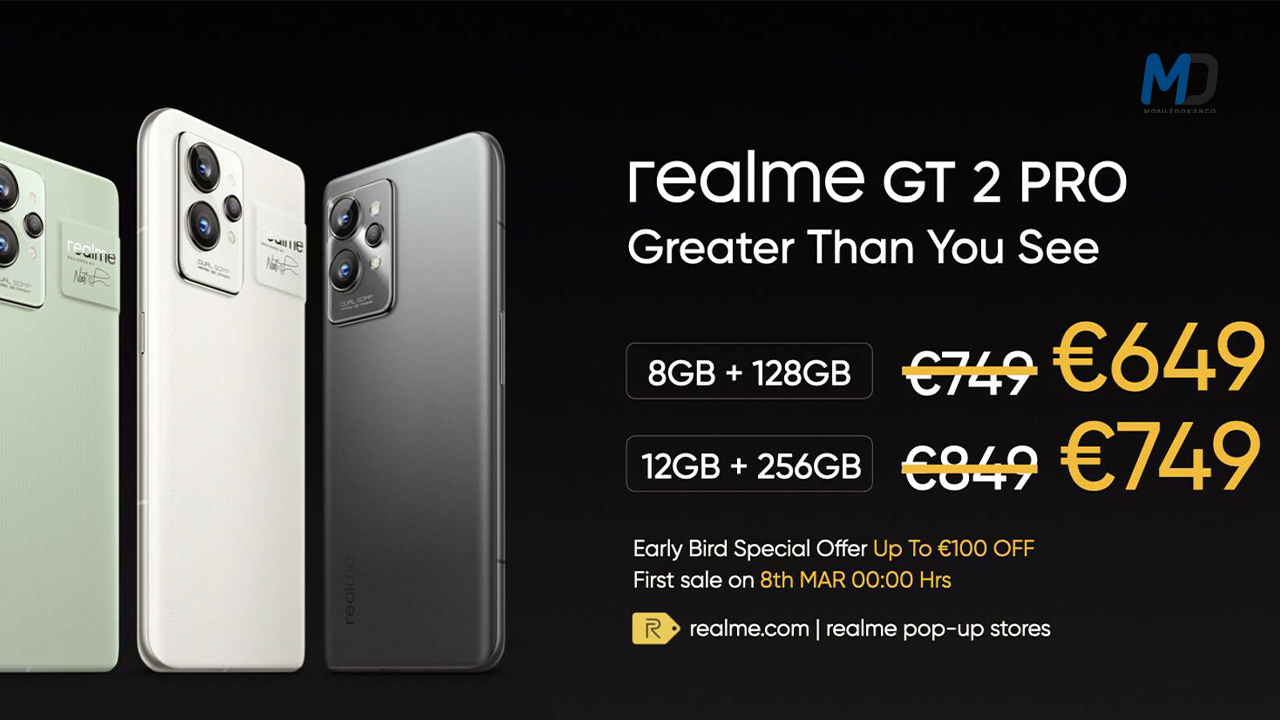 Realme GT 2 Pro Specifications, Design Leaked Ahead Of Launch