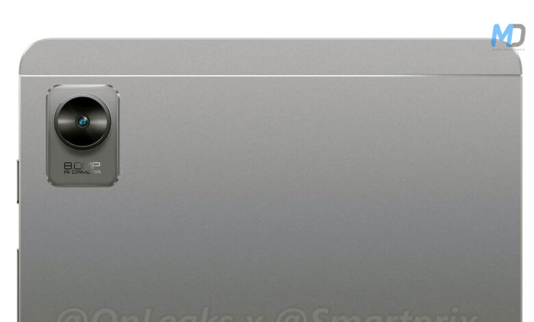 Realme Pad Mini renders surface leaking the design
