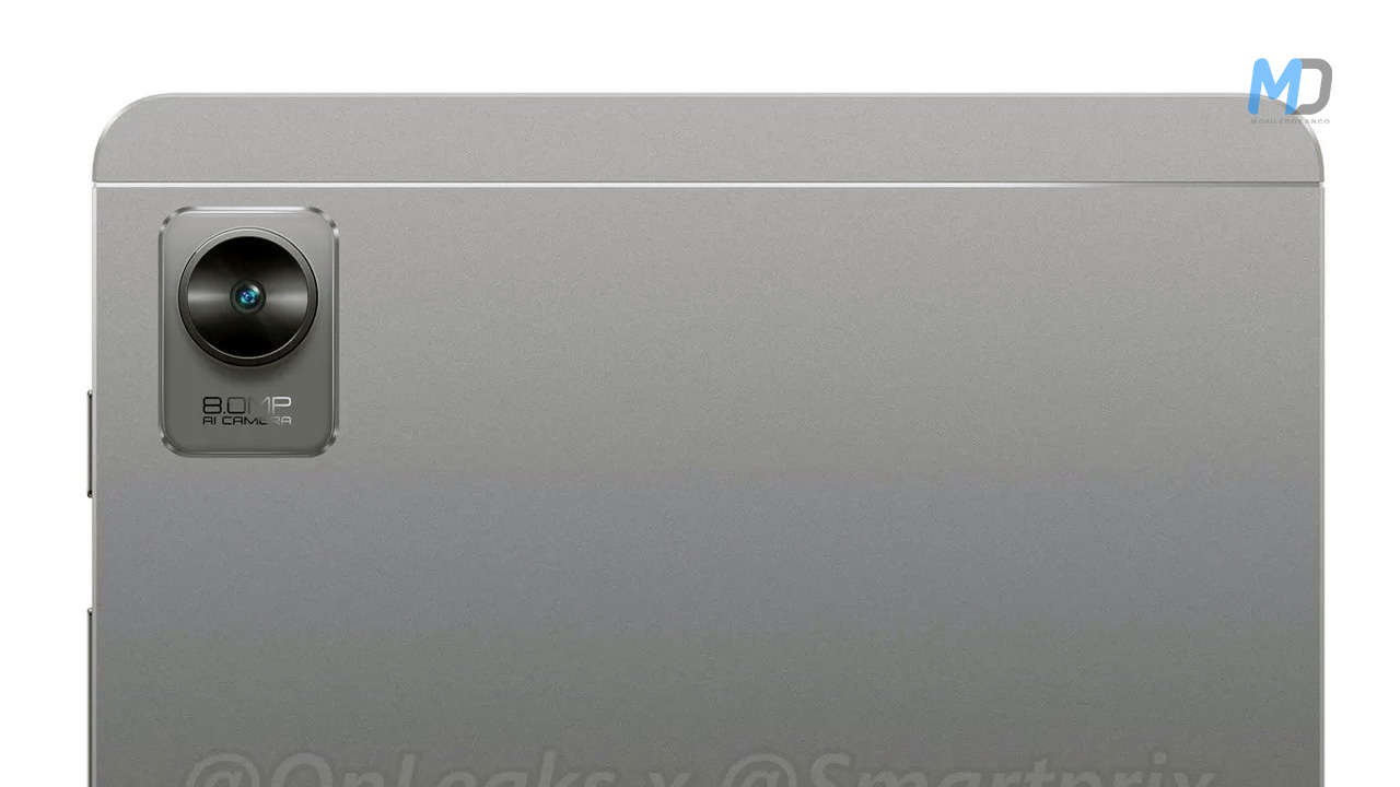 Realme Pad Mini renders surface leaking the design
