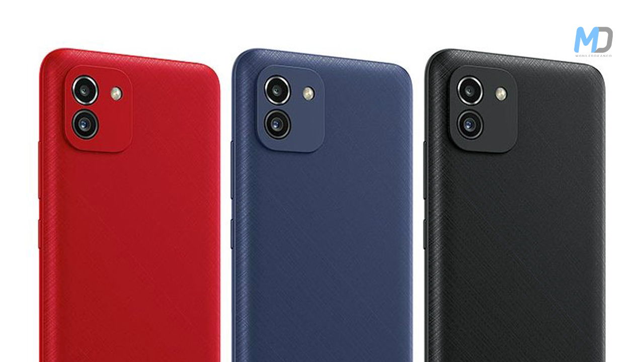 Samsung Galaxy A03 is allegedly landing in India