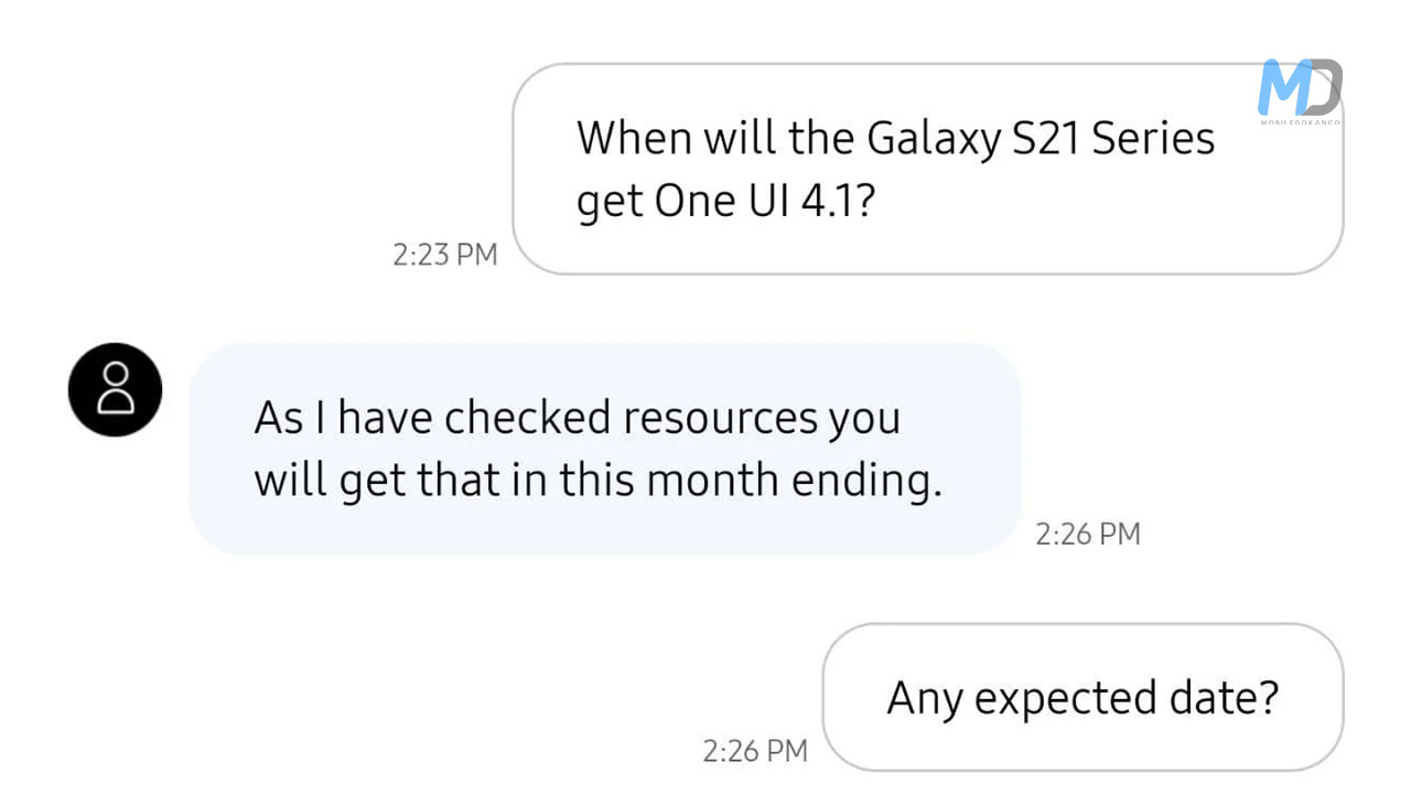 Samsung Galaxy S21 series may get One UI 4.1 announcement