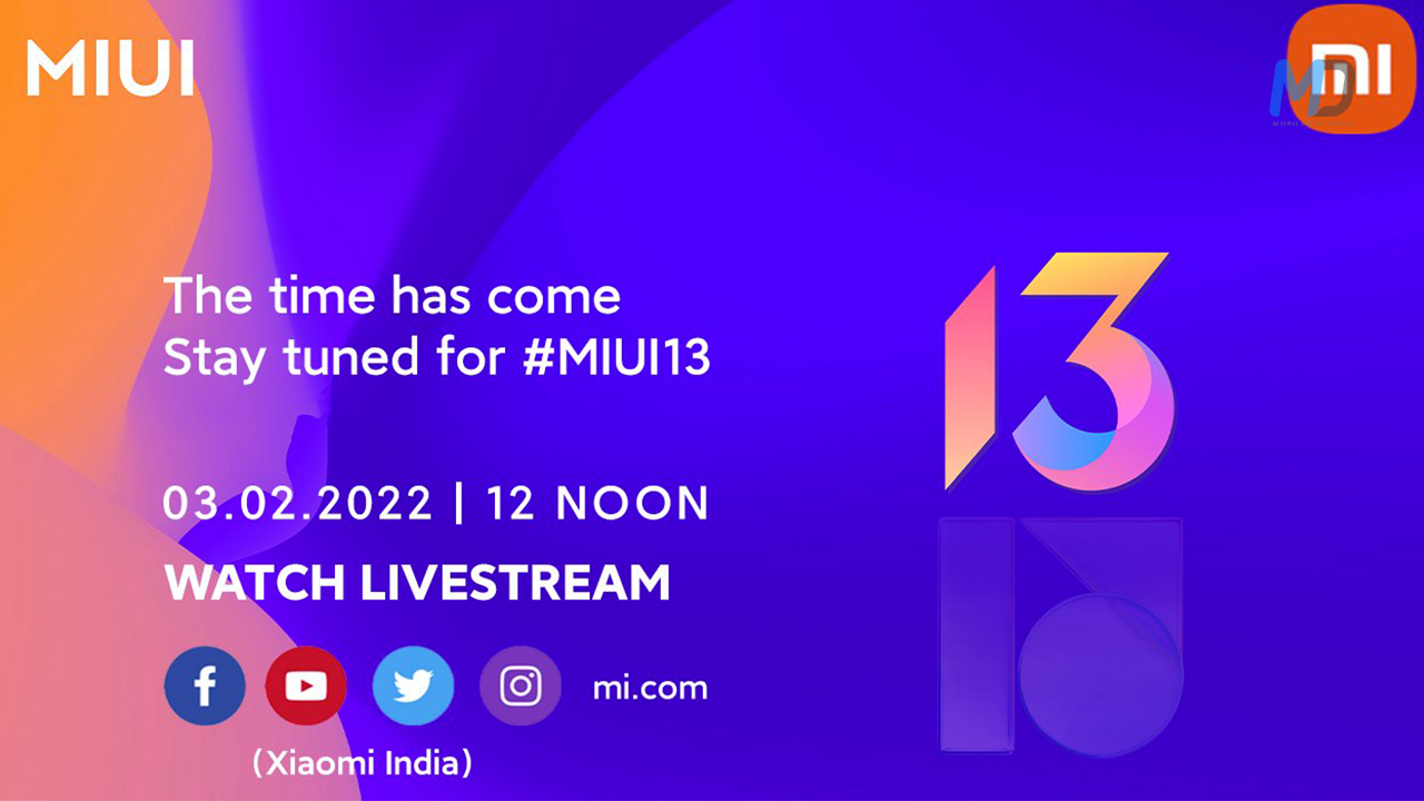 Xiaomi will detail MIUI 13 rollout plans for India tomorrow