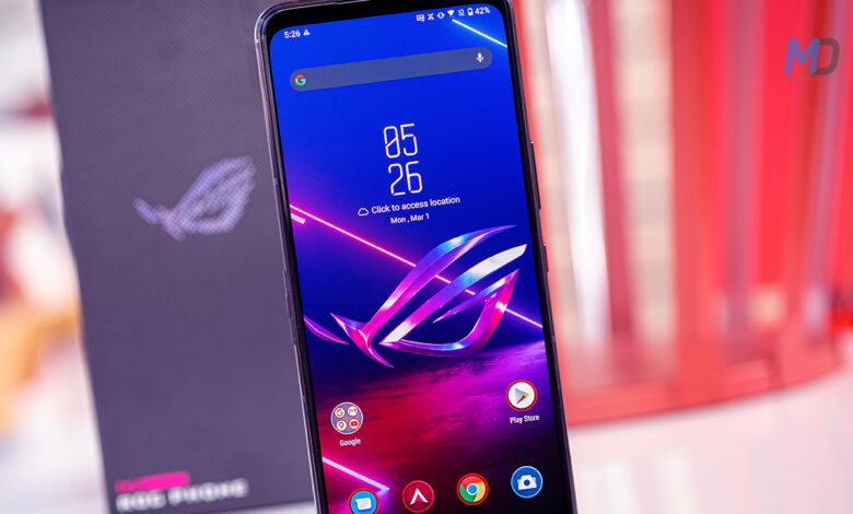 Asus ROG Phone 5 and ROG Phone 5s get stable Android 12 updates
