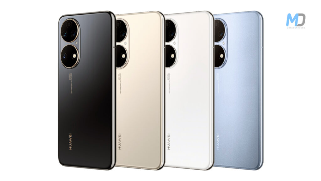 Huawei debuts P50E images