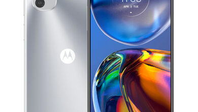 Motorola Moto E32 Misty Silver