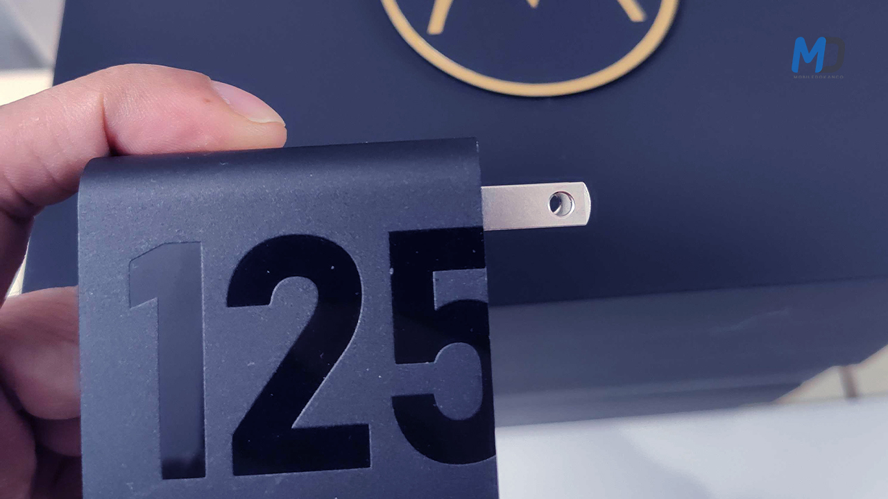 Motorola executive revealed its upcoming 125W charger