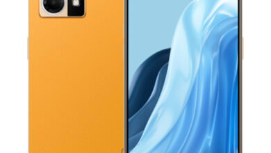 Oppo Reno7 Sunset Orange