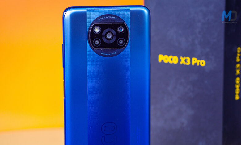 Poco X3 Pro got Android 12-based MIUI 13 update in India