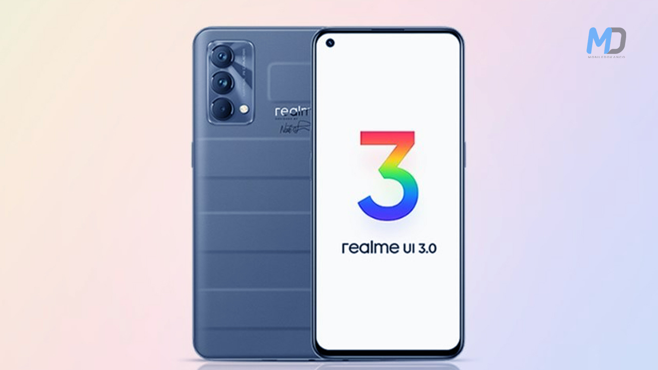Realme GT Master Edition, X7 Max 5G receiving Android 12-based Realme UI 3.0 stable update