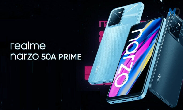 Realme Narzo 50A Prime reaches with 50MP camera and 5,000 mAh battery