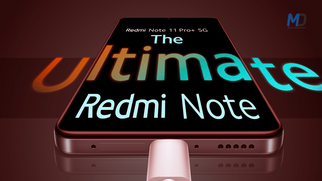 Redmi Note 11 Pro+ announced its key Specs recently, check it out