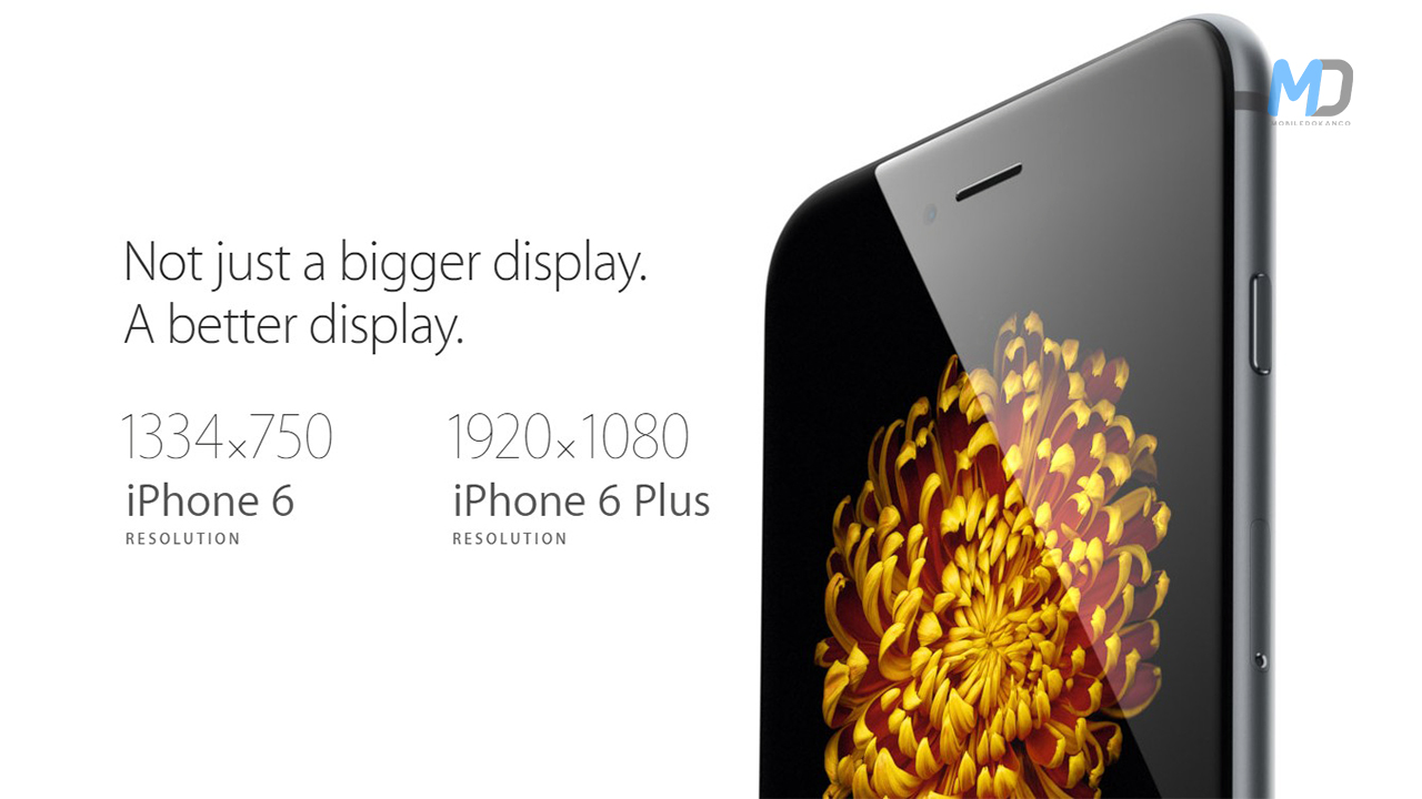 iPhone 6 introduced a new display