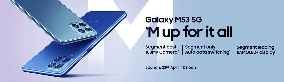 Samsung Galaxy M53 landing in India