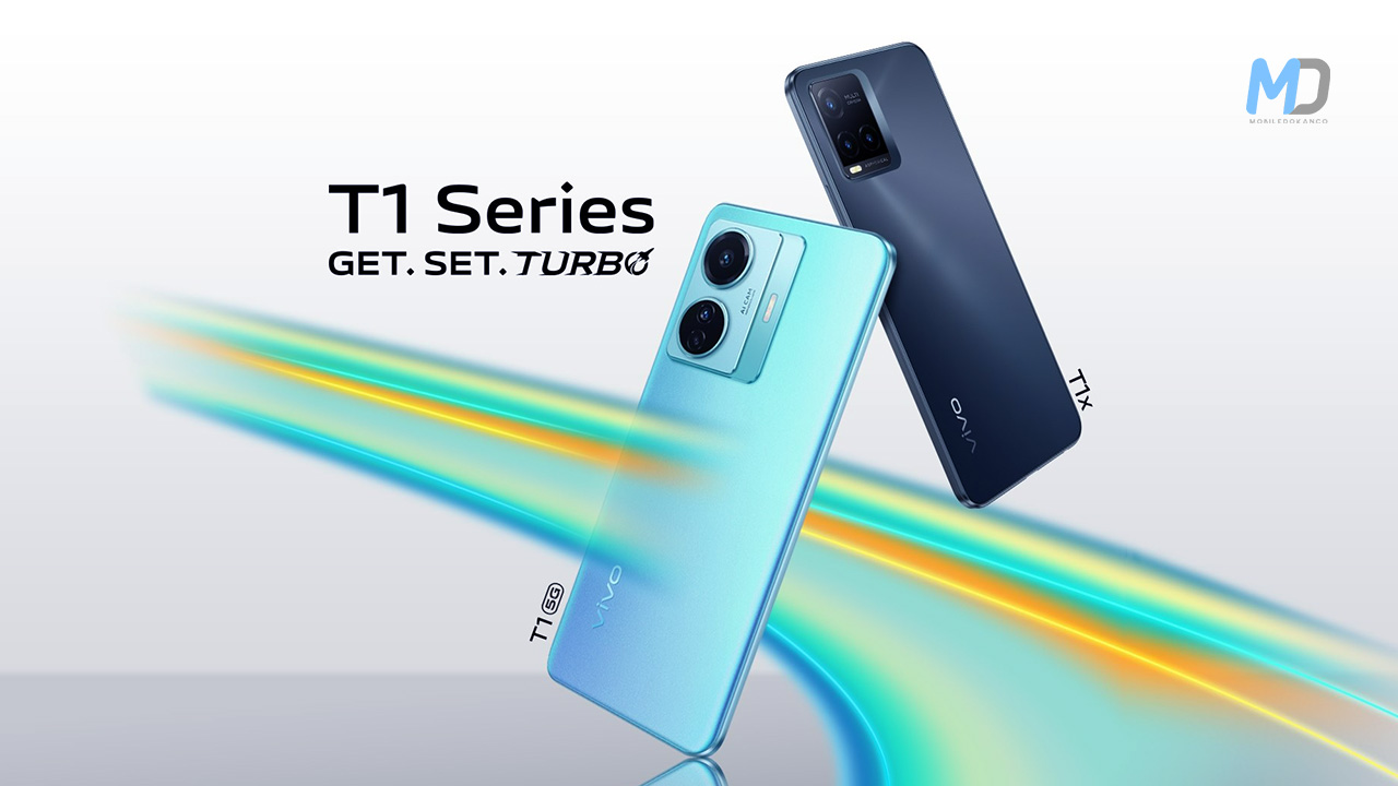 Vivo announces a new T1 5G and T1x 4G smartphones