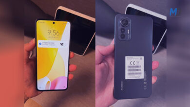 Xiaomi 12 Lite leaks in live images with flat frame design