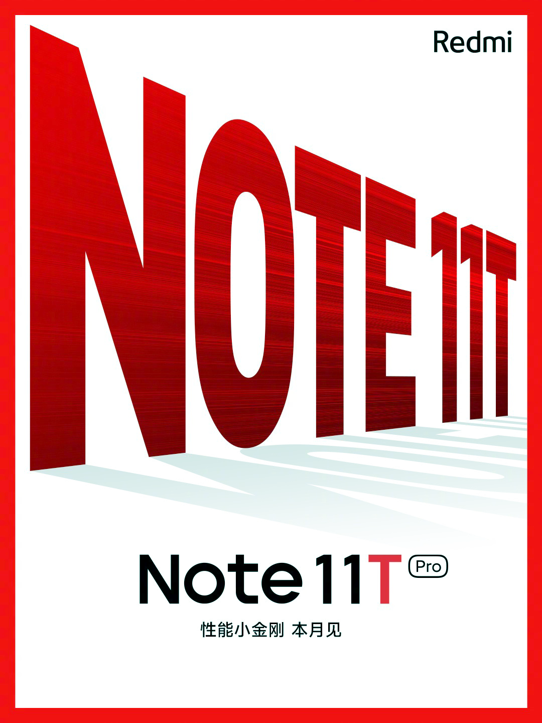 Redmi Note 11T Pro will come on this month end