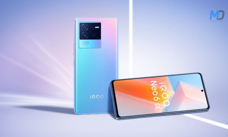 iQOO Neo6 SE coming officially with Snapdragon 870 chipset