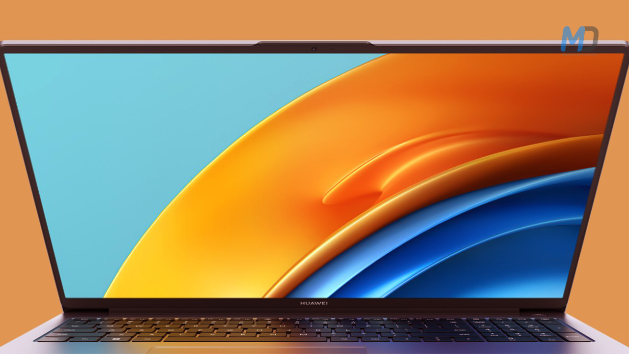 Huawei MateBook D 16 and MateBook 16s with 12th gen Intel processors