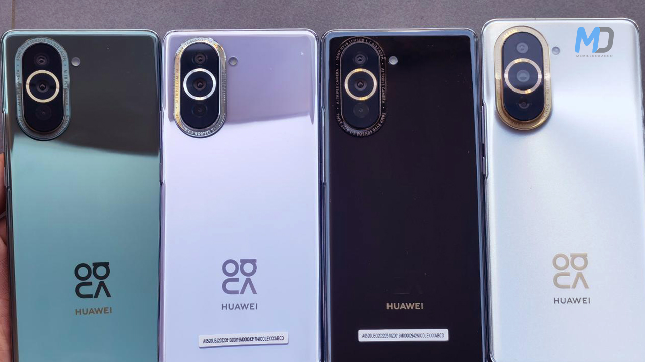 Huawei Nova 10 and 10 Pro leaked with live images and Key Specifications