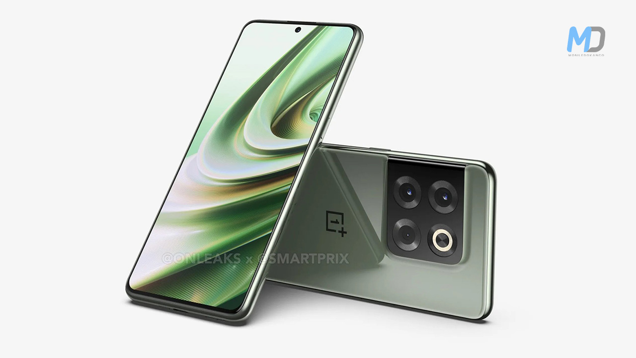 New OnePlus 10T renders highlight the design differences with th