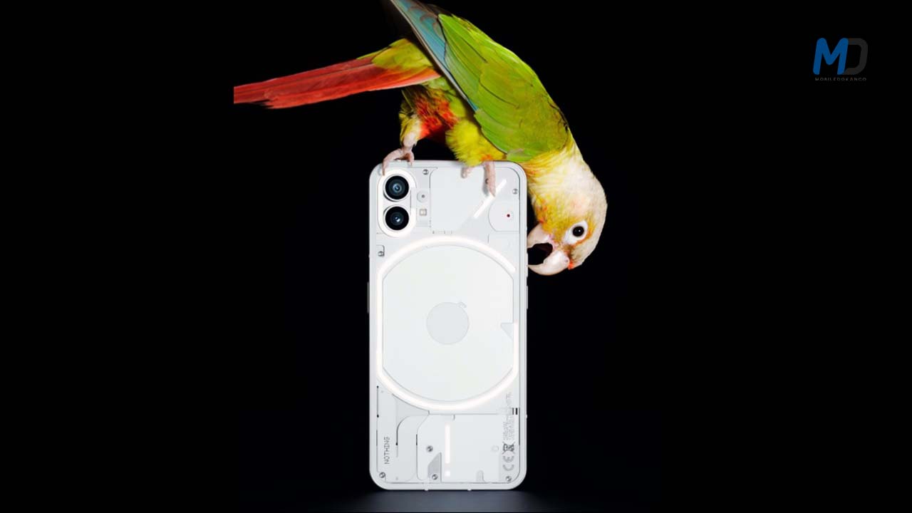 Nothing phone (1) design revealed