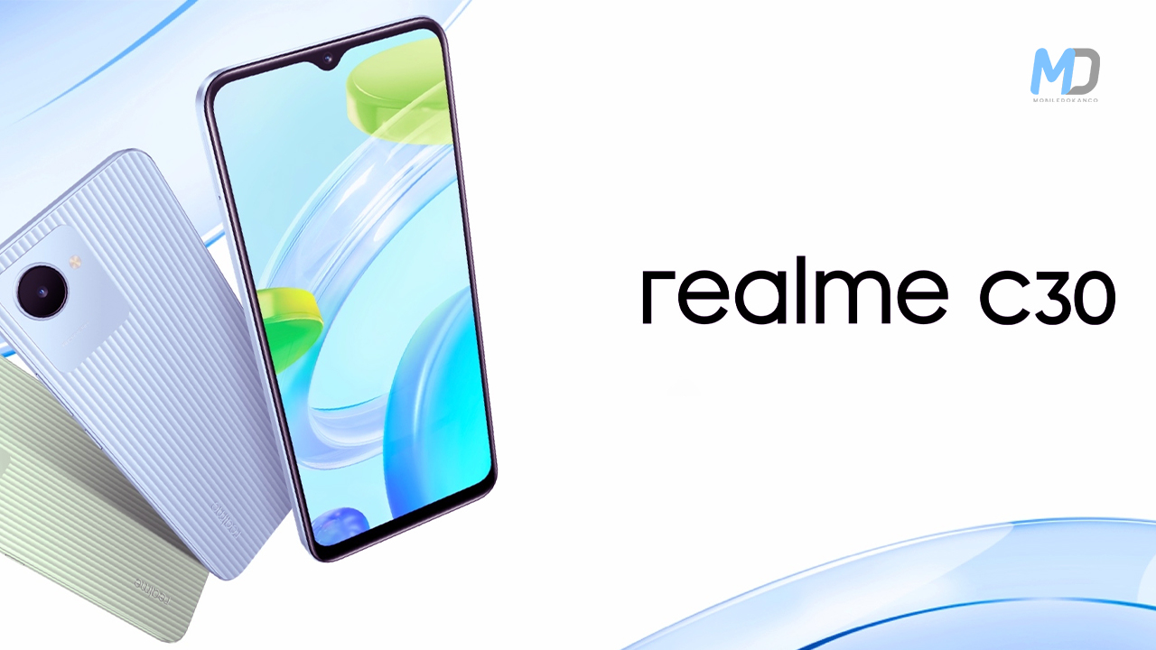 Realme C30 launches officially with a big 5,000 mAh battery