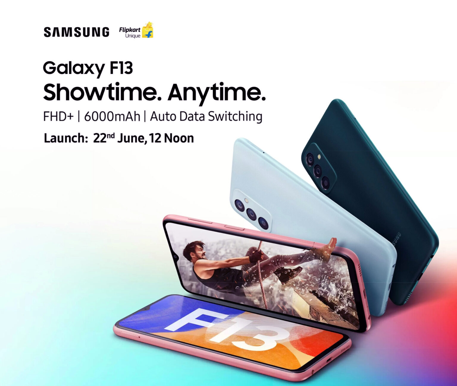 Samsung Galaxy F13 launch date, design, and key specification revealed