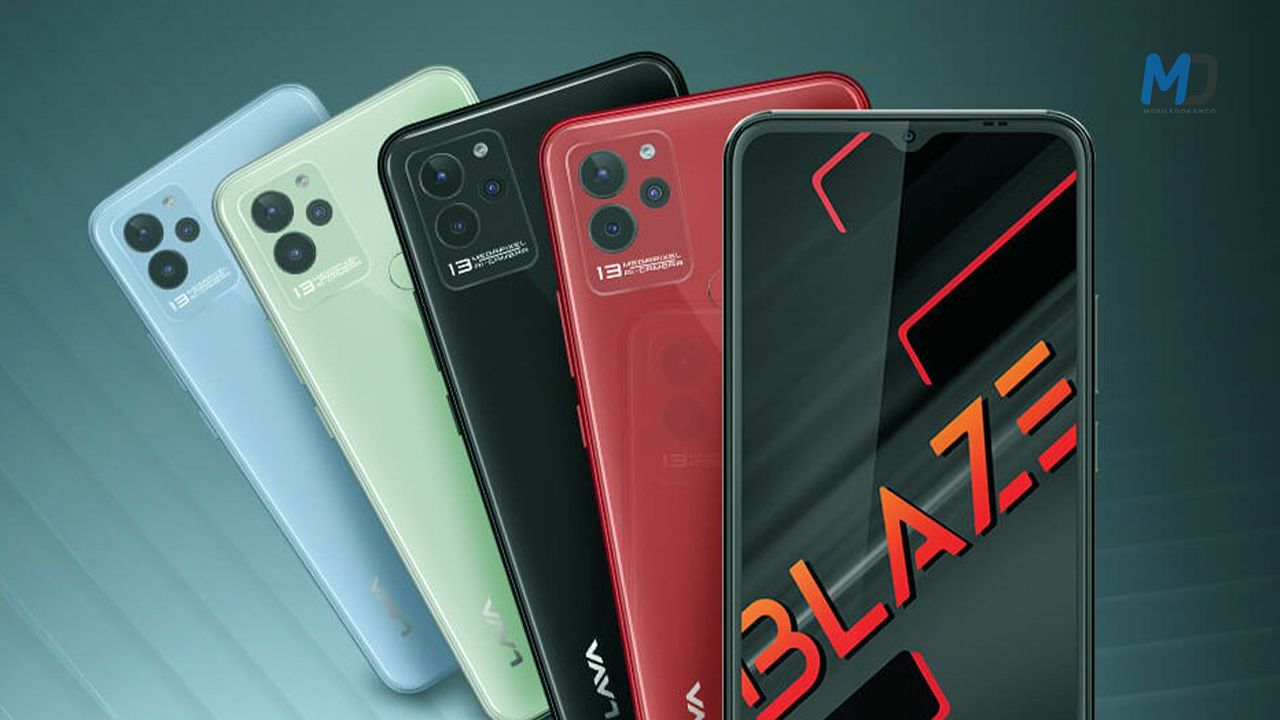 Lava Blaze released with glass back, stock Android 12