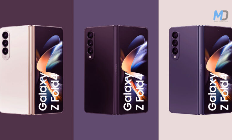 The beige Galaxy Z Fold4 actually looks nice as seen in leaked renders